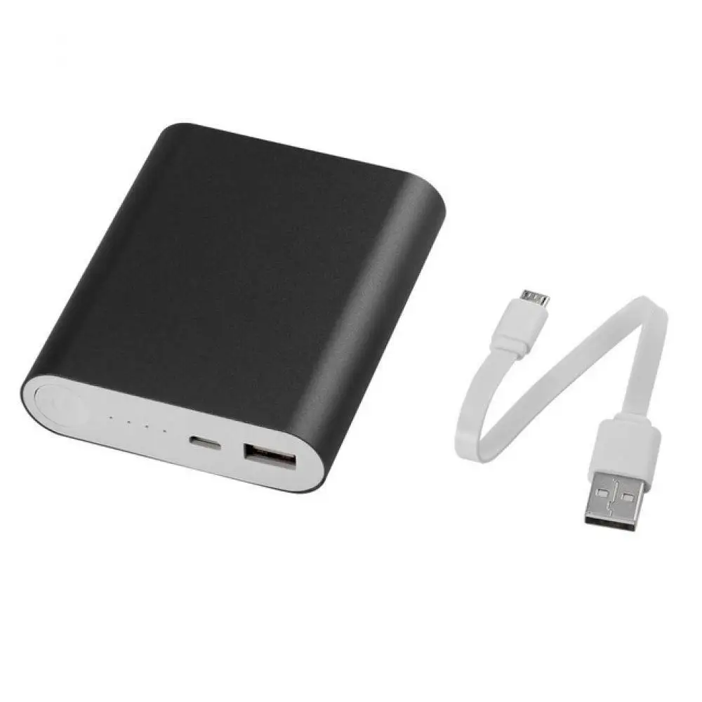 10000 мАч Универсальный ультра тонкий 18650 power bank портативный внешний аккумулятор