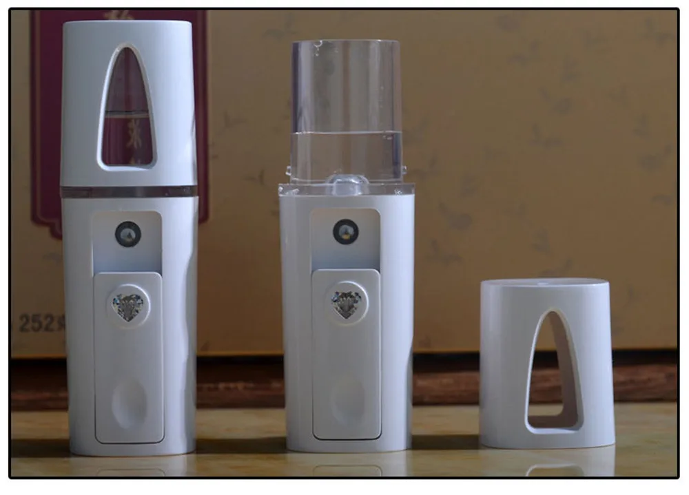 Portable Face Nano Mist Spray Facial Handy Atomization Mister USB microdermabrasion machine derma stamp D300622