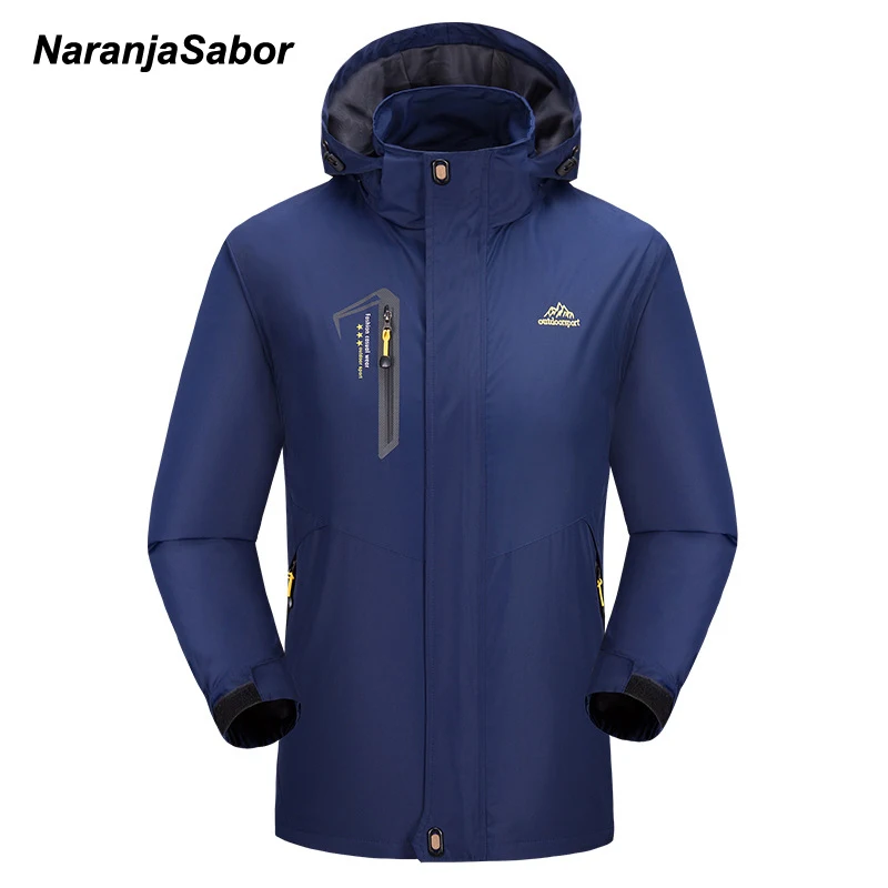 Быстросохнущая куртка NaranjaSabor Мужская водонепроницаемая Весенняя Повседневная