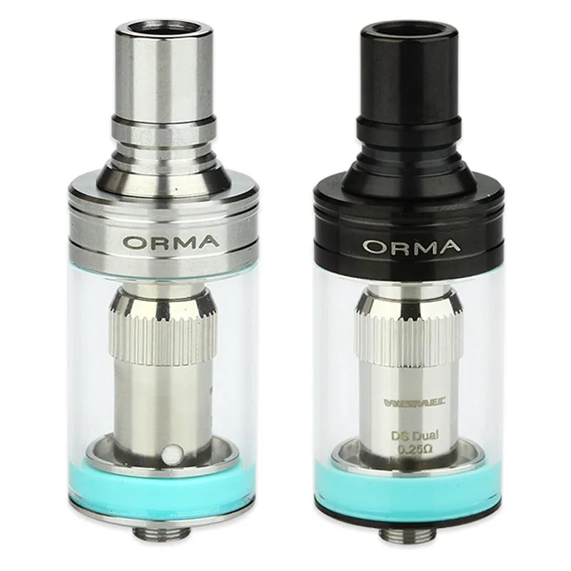 Оригинальный Wismec ORMA бак 3 5 мл Топ Воздушный поток с 0.25ohm DS NC катушка/DS двойная