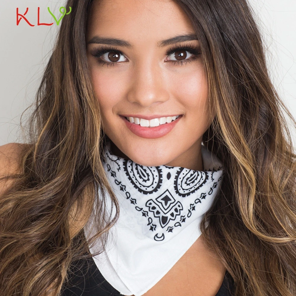 Женский шарф SIF бандана с квадратной головкой 802 | Аксессуары для одежды