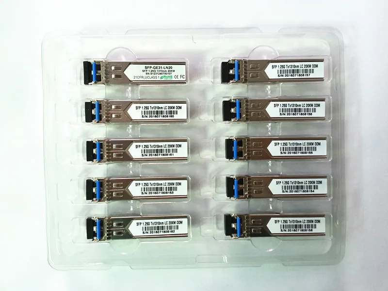 JYTTEK 3 km SFP BiDi WDM 1G DDM 1310/1550 трансивер 10 шт. км|Оптоволоконное оборудование| |