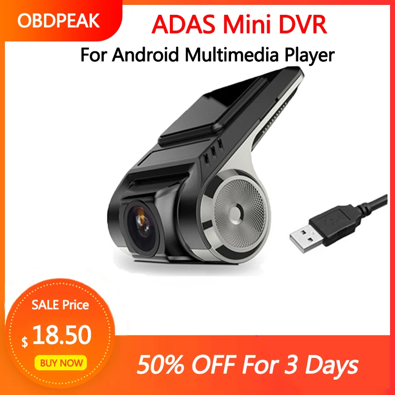 Супер Мини FHD1080P LDWS Авто dvr камера Смарт ADAS для Android мультимедийный плеер Dsah Cam Авто Цифровой видео рекордер