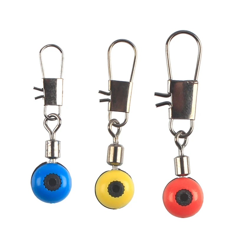 

20pcs sea fishing special large size 3.2cm space bean big object bean connector sea pole 8 word ring pin sliding float seat acce