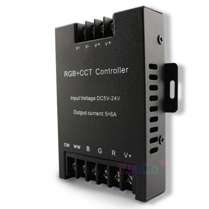 2 4G RF RGB + CCT светодиодный контроллер и беспроводной сенсорный пульт