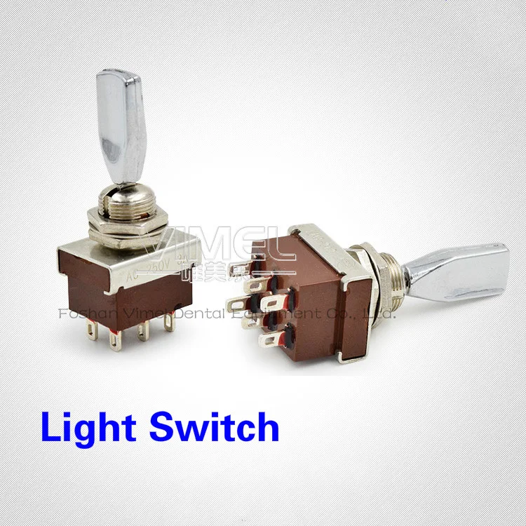 

Dental Halogen Oral Light Switch for Dental Unit Spare Parts lamp turn on/off controller