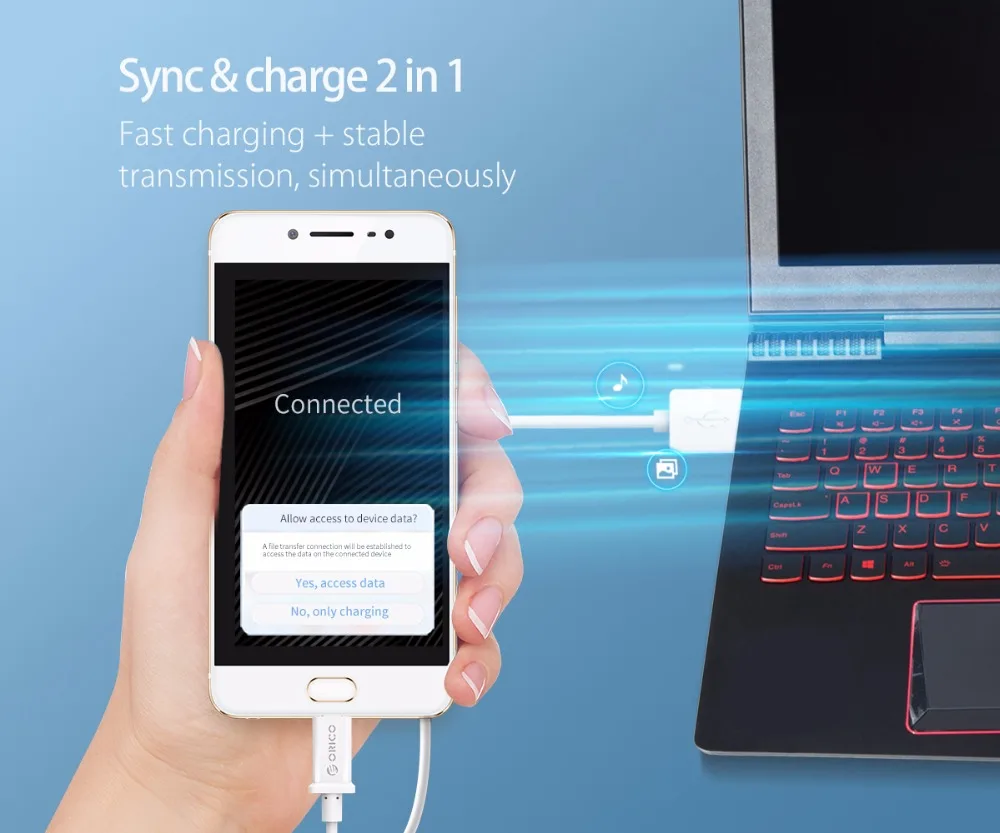 Оригинальный Micro USB кабель 2A Быстрая Зарядка Кабели для Andriod Мобильный телефон