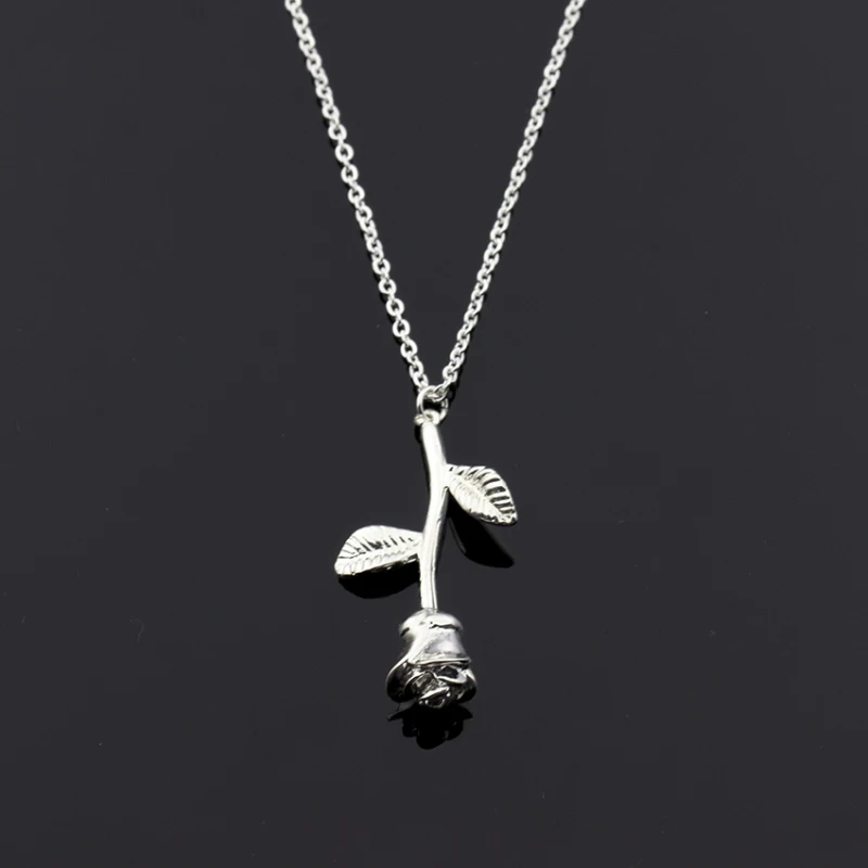 День Святого Валентина милый подарок розы себе Цепочки и ожерелья для Для женщин