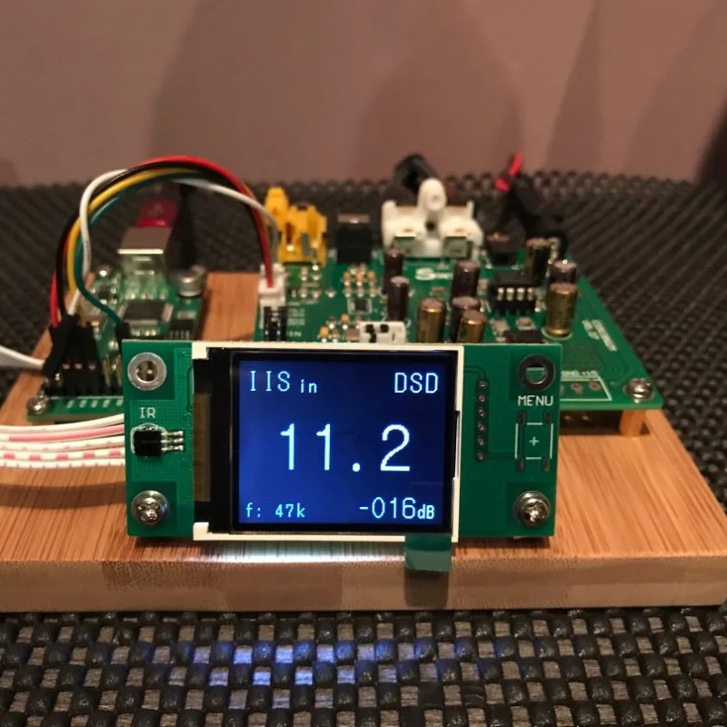 ES9038 Q2M DAC декодер DSD поддержка IIS DSD 384 кГц коаксиальный волоконный DOP для Hifi усилитель аудио с OLED