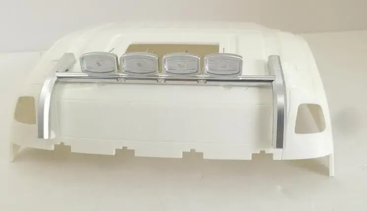 Светодиодная панель со средней сеткой и фарами для Tamiya 1/14 RC VOLVO FH16 6X4 грузовик