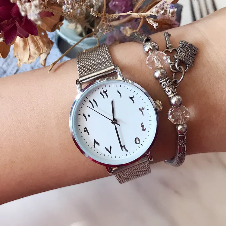 Модные Повседневные креативные кварцевые часы для влюбленных из нержавеющей