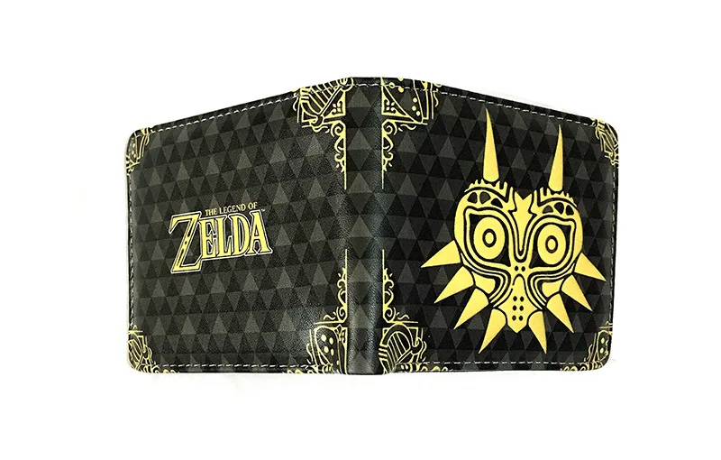 Legend of zelda PU кошельки свежий модный дизайнерский кошелек мужской полосатый для
