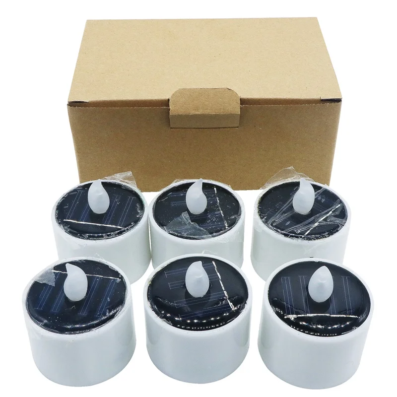 SZYOUMY Светодиодная лампа на солнечных батареях желтая Мерцающая праздничный