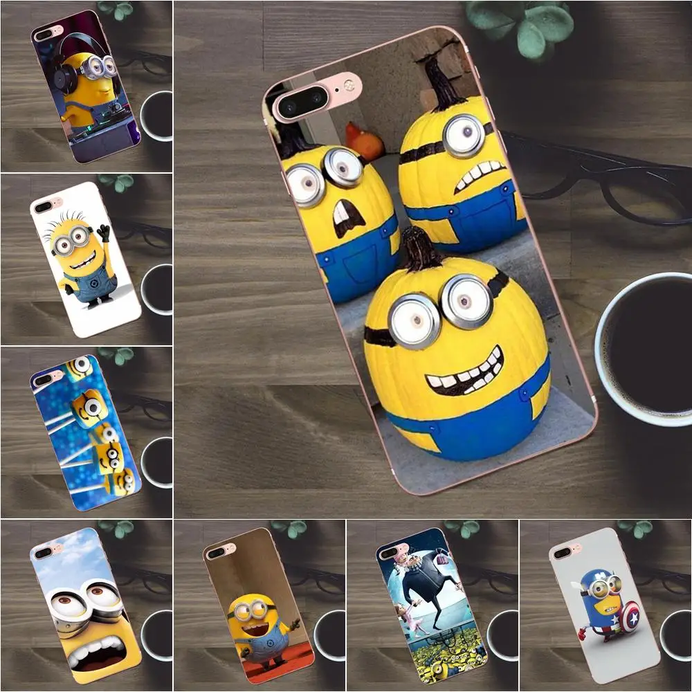 Bixedx Gru Детские Миньоны D Me ТПУ чехол для Huawei G8 Honor 5C 5X 6 6X 7 8 9 Y5II Mate P7 P8 P9 P10 P20 Lite Plus
