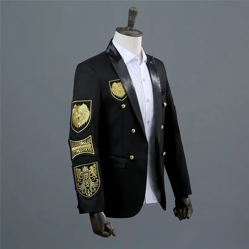 Черный блейзер тонкий мужской пиджак Heren Colberts Terno Masculino Slim Blaser блейзер|Пиджаки| |