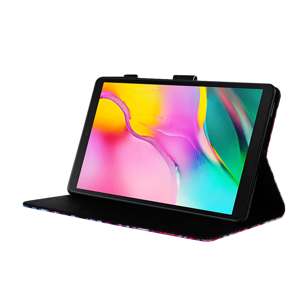 " планшет Funda Capa для samsung Galaxy Tab A8 SM-P200 P205 тонкий складной флип-чехол с подставкой из искусственной кожи чехол-бумажник