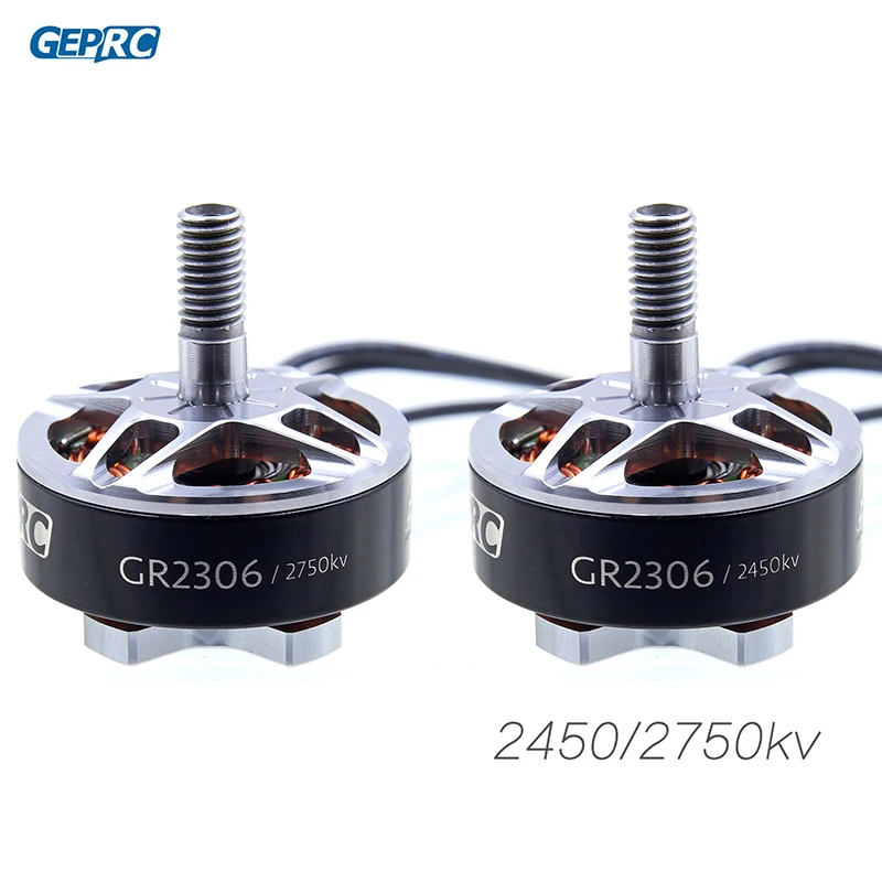 GEPRC GEP-GR2306 2306 бесщеточный двигатель 1600KV 2450KV 2750KV 3-5S высокое качество запчасти для
