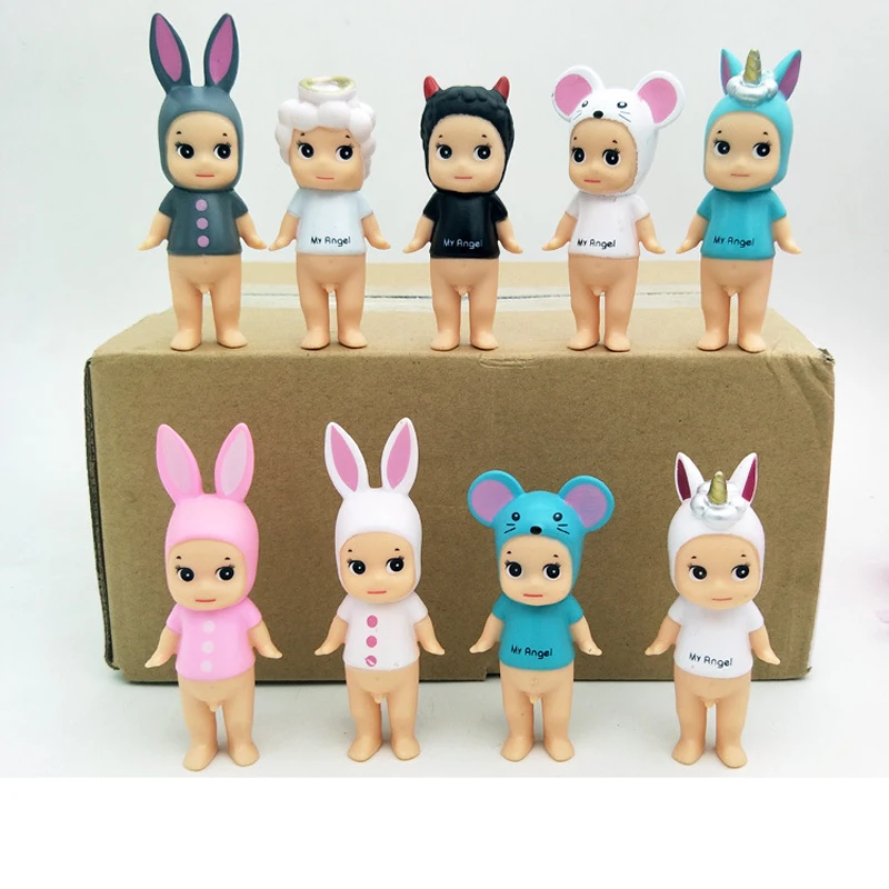 9 шт./лот Sonny Angel Animal Plant Baby экшн фигурка оригинальный ограниченный выпуск подарок