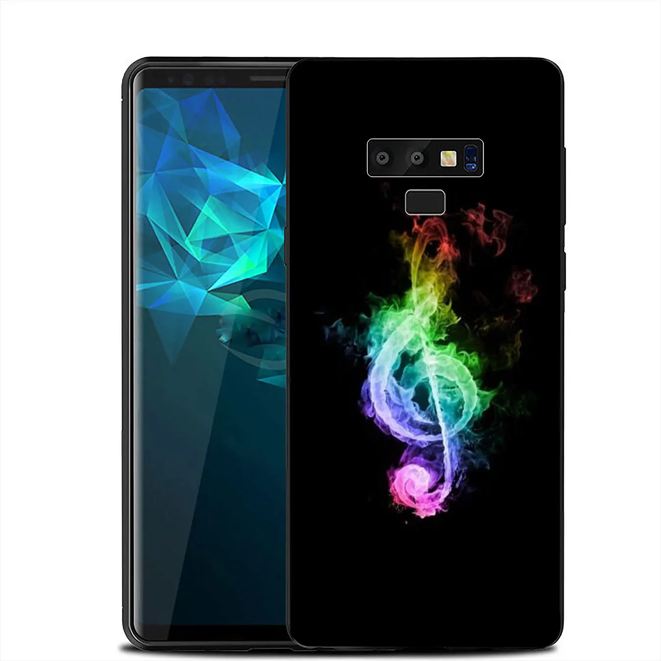 Мягкий силиконовый чехол IYICAO Love Music Note Piano Umbrella для Samsung Galaxy A6 Plus A9 A8 A7 2018 A3 A5 2016 2017 9 8