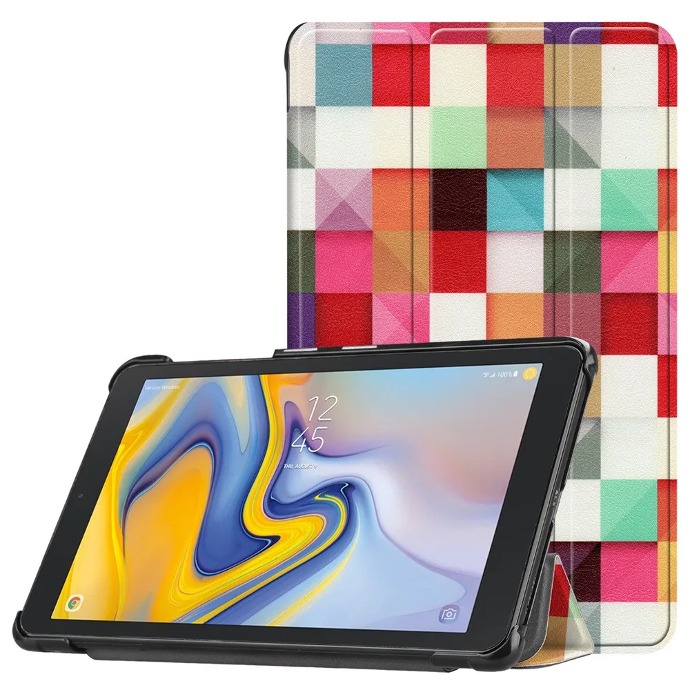 Чехол для планшета Samsung Galaxy Tab A 8 0 2018 SM T387 Verizon/Sprint тонкий чехол l101 #2|Чехлы планшетов
