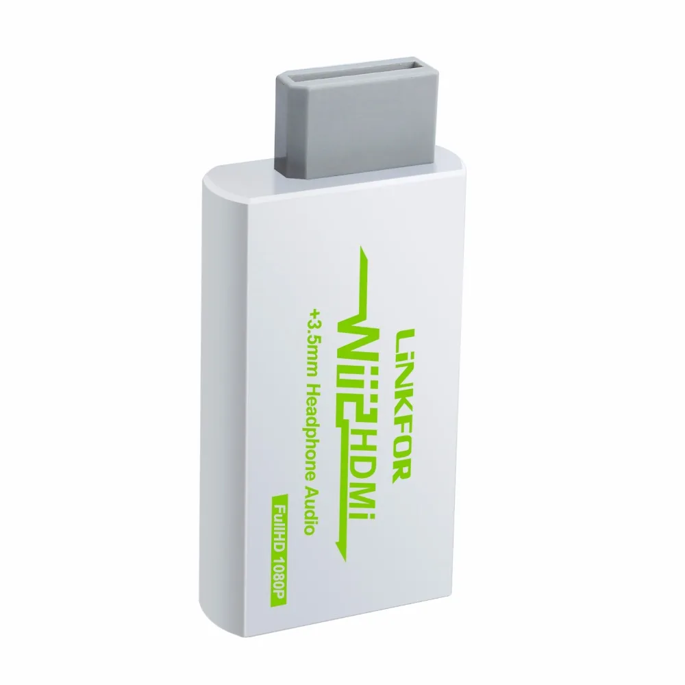 Proster wii в HDMI конвертер весы сигнал 2HDMI 720P или 1080P видео адаптер HD HDTV + 3 5 мм