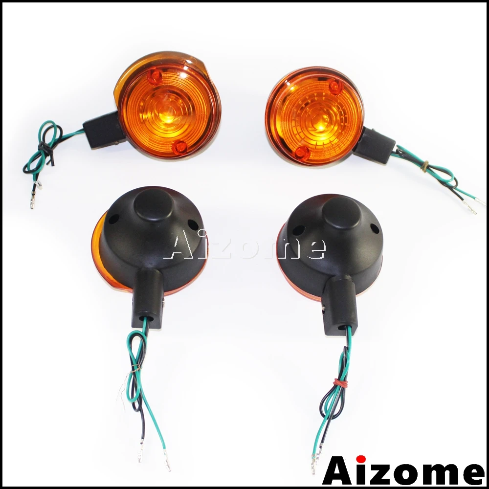Передний и задний 12 В сигнал поворота мотоцикла Янтарный указатель сигнальная