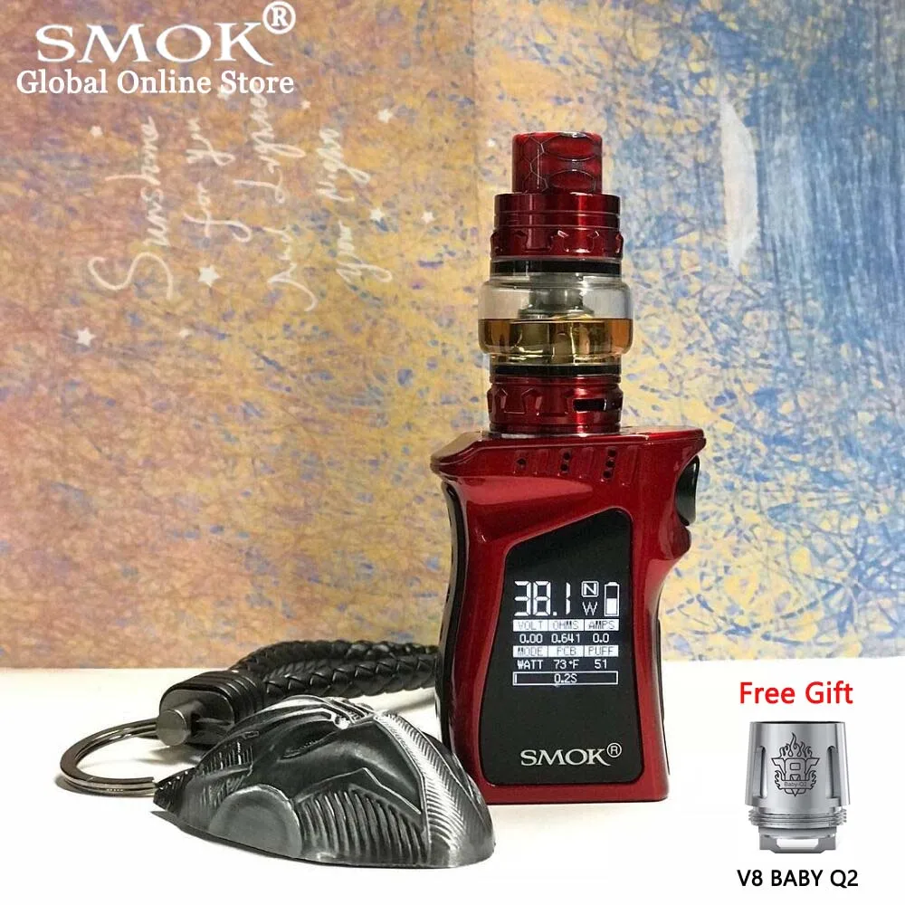 SMOK Mag Детский комплект с 50 Вт Baby Box Mod 1600mah аккумулятор 4 5 мл TFV12 детский Принц Танк