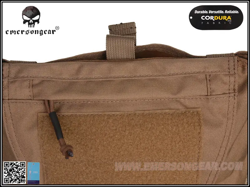 Сумка Emersongear на молнии для AVS JPC2.0 CPC тактический жилет зеленая сумка EM8348FG|vest pouches|vest