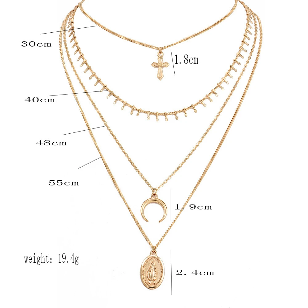 Женское Ожерелье-чокер с крестом в стиле бохо | Украшения и аксессуары