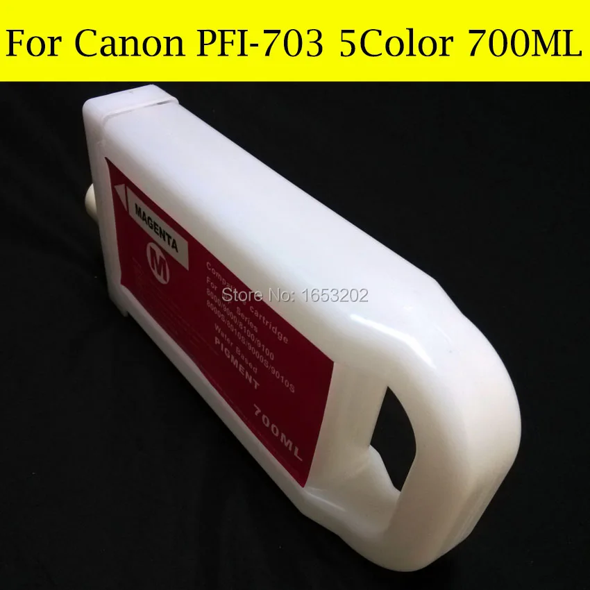 5 цветов/партия картриджи для принтера Canon iPF810 iPF815 iPF820 iPF825 810 815|ink cartridge|ink cartridge for