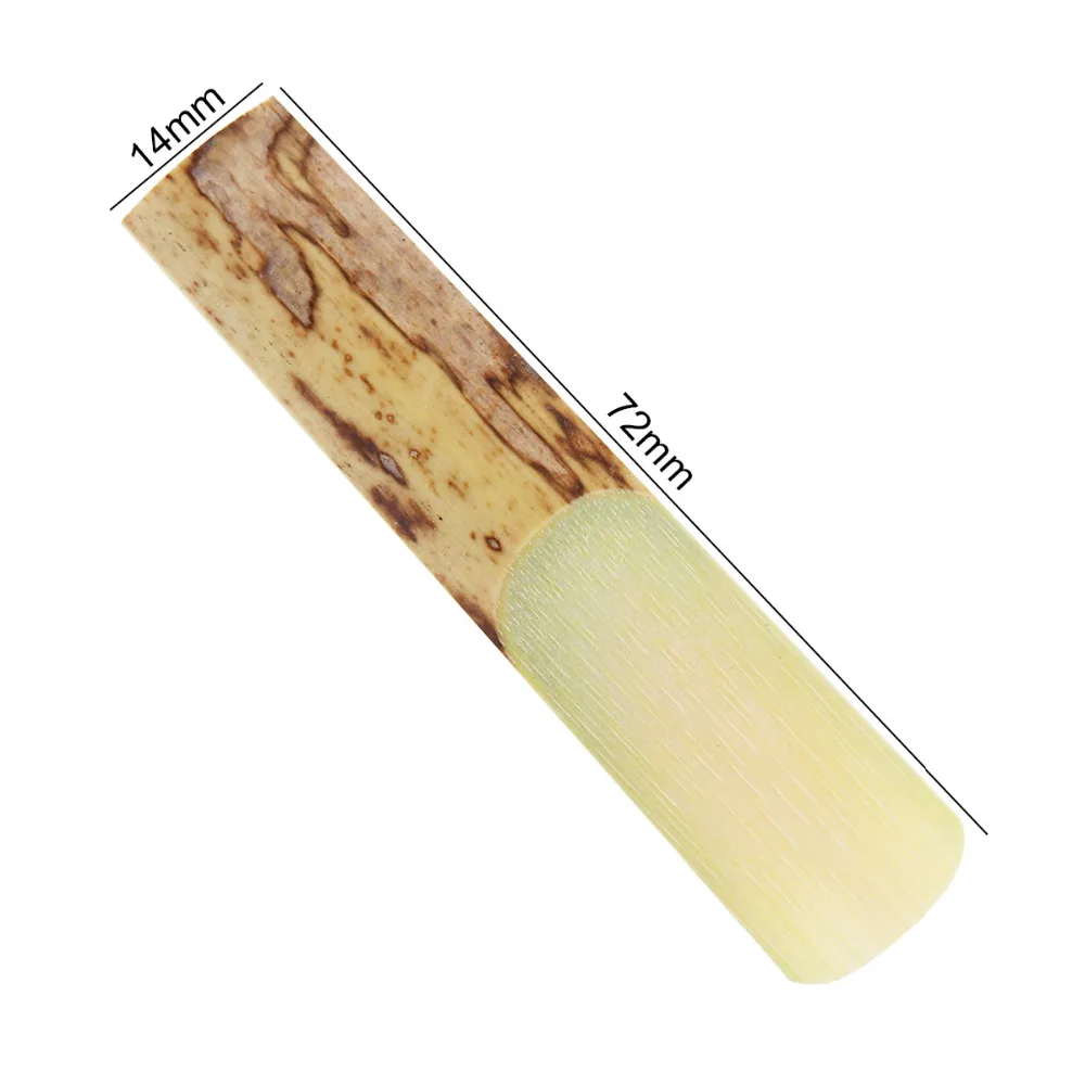 Страус 10 шт альт bE 2 1/2 Саксофон Reeds Bamboo Strength 5 для аксессуаров саксофона|Детали и