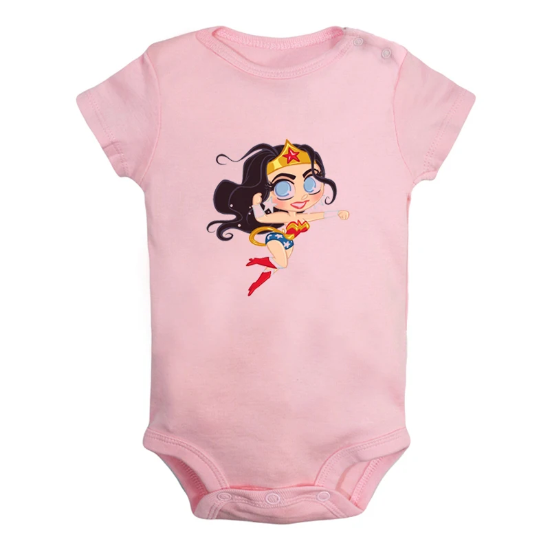 ieBodysuits4025P Милый чудо-женщина флэш Барри Аллен Одежда для новорожденных девочек и мальчиков комбинезон с короткими рукавами, костюмы из хлопка - Цвет: ieBodysuits4025P
