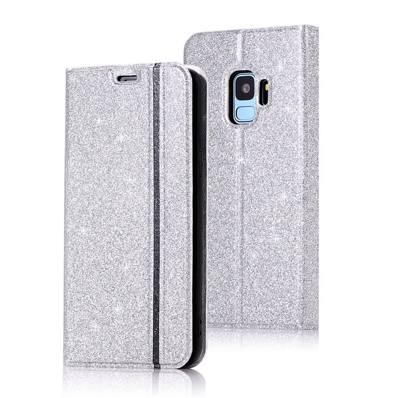Роскошный тонкий Чехол-книжка из кожи+ ТПУ, мягкий чехол-книжка для samsung galaxy S9 S8 Plus Note9, чехол для samsung S8 S9 Plus, чехол