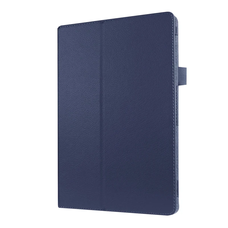 Для Asus Zenpad 10 Z300 Z300C Z300CG Z301 Z301ML Z301MFL 10,1 дюймов планшет чехол с текстурой личи из искусственной кожи защитный чехол - Цвет: Dark Blue