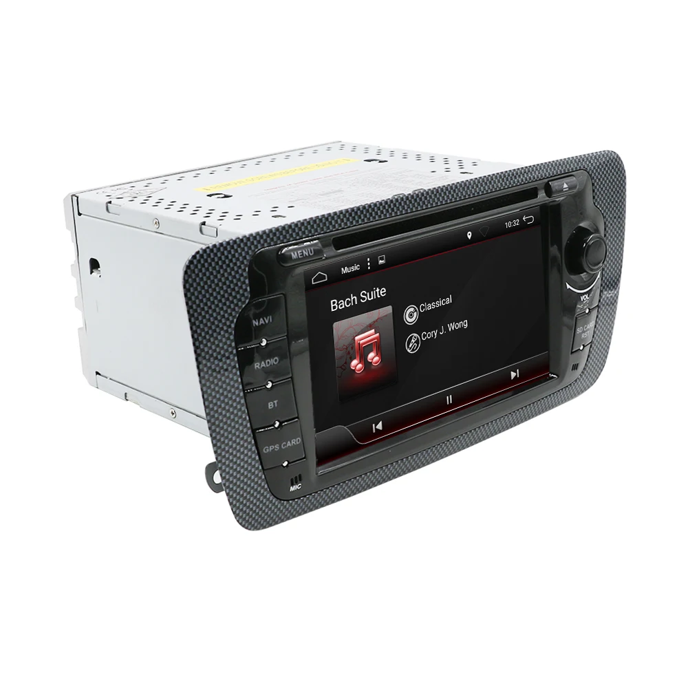 Eunavi 2 ГБ + 32 Android 9 0 Octa Core Ibiza автомобильный DVD для Seat ips 7 дюймов радиоприемник gps с