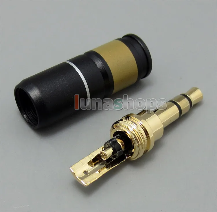 LN005024 S Размер Acrolink FP-25 3,5 мм золото/родий покрытие ручная работа баррель разъем адаптера