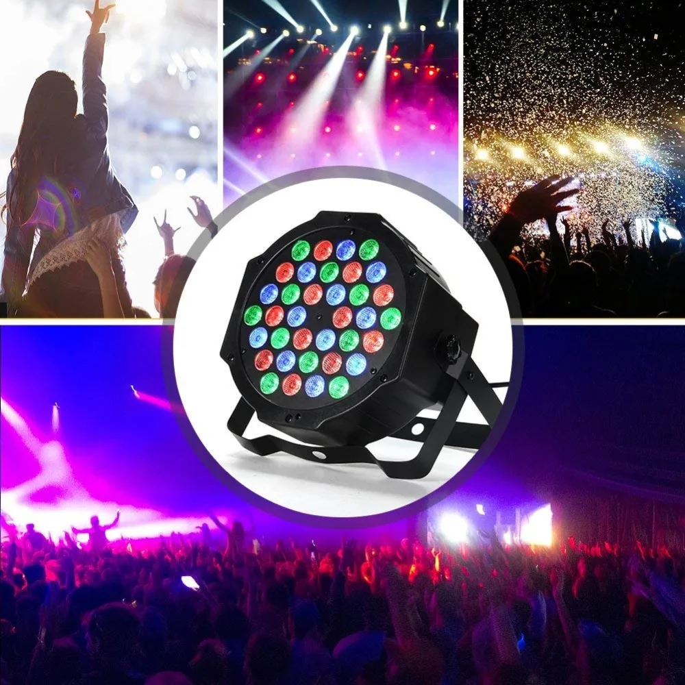DJ номинальной огни 36leds освещения сцены Управление главе отдаленных и DMX 4