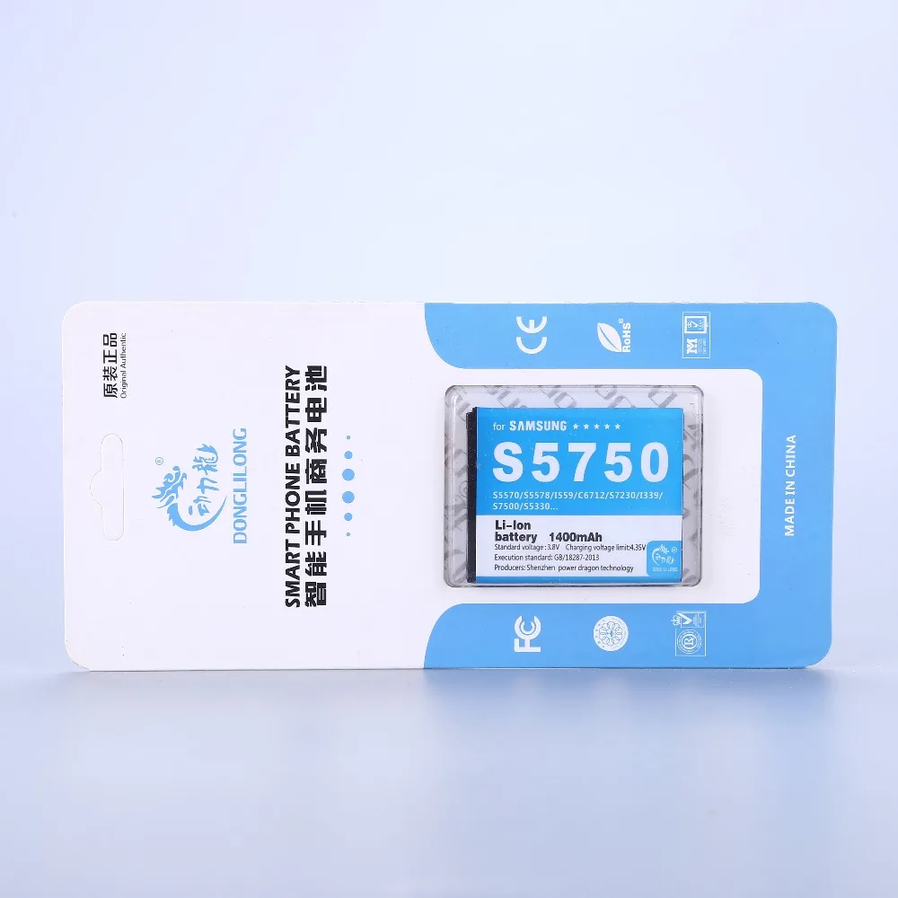 1400 мАч DLL EB494353VU батарея для Samsung Galaxy Mini S5750 S5570 s5250 S7230/E S5330 C6712 S5578 I559 I339 | Мобильные