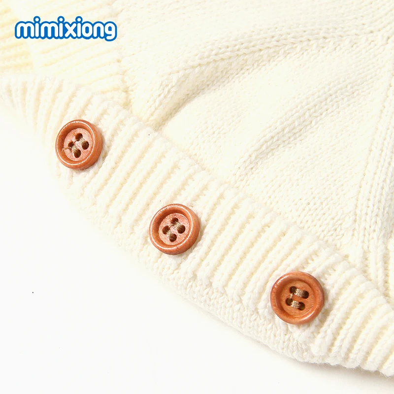 Комбинезоны для маленьких девочек короткий рукав для новорожденных Bebes Onesie топы Модные Детские вязаные комбинезоны для малышей Детская одежда комбинезоны для новорожденных