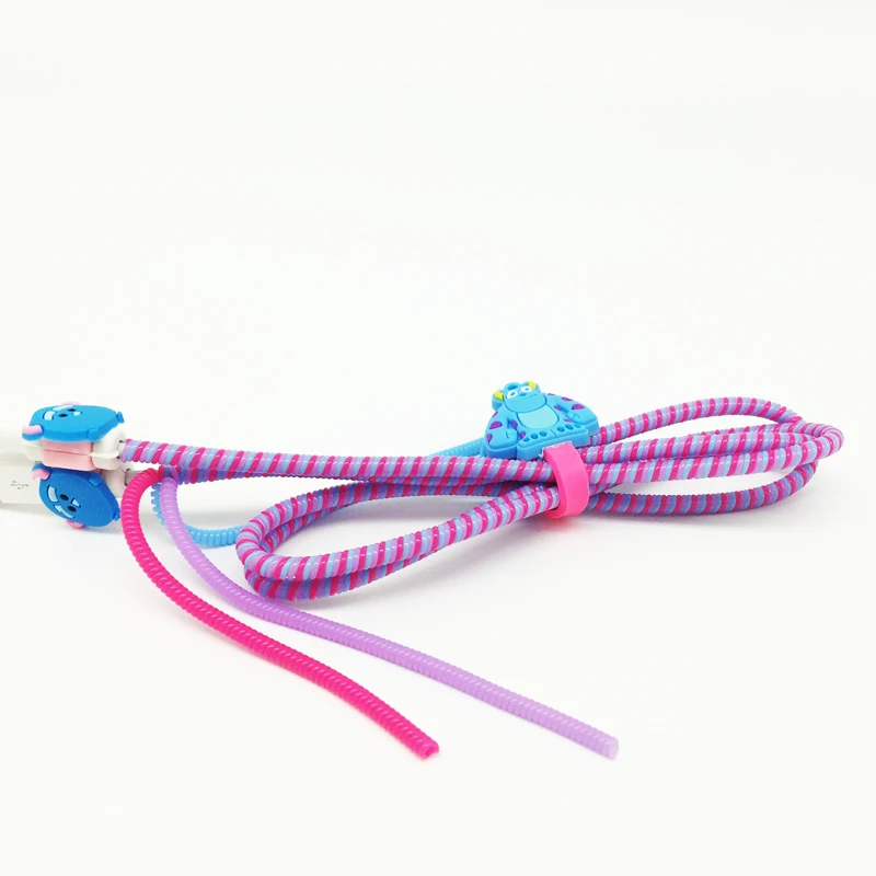 ISKAS Protection For Wires Cartoon Cord Round Wire Usb Cable Kablo Koruyucu New |