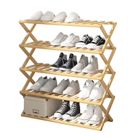 multi layer shoes shelf simple space dustproof shoe storage free installation dormitory household folding shoe rack