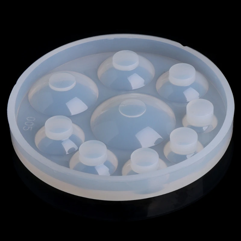 Круглая силиконовая форма DIY Ювелирная подвеска ручной работы инструмент для