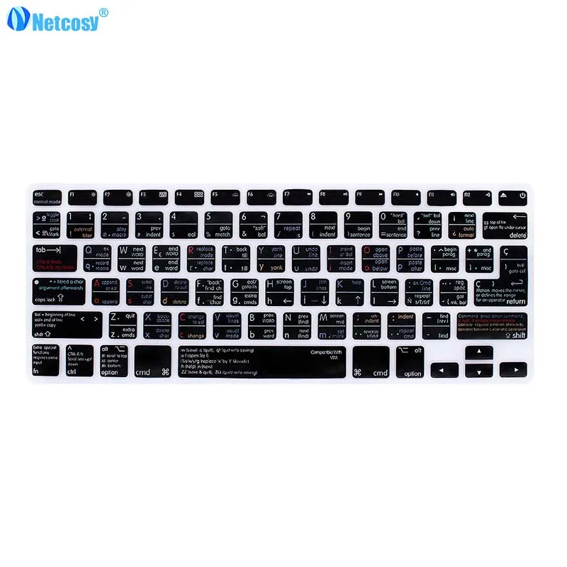 Резиновый чехол для клавиатуры Macbook Pro A1278 Air 13 Steinberg Cubase tractor VIM|Чехлы клавиатуры| |