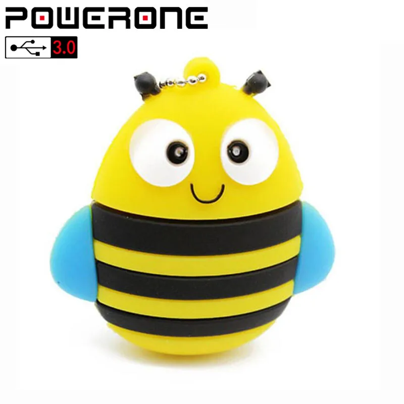 POWERONE USB 3,0,, Пингвин, Сова, лиса, флеш-накопитель, мультфильм, usb флеш-накопитель, флешка, 64 ГБ, 16 ГБ, 32 ГБ, U диск, карта памяти животных, подарок