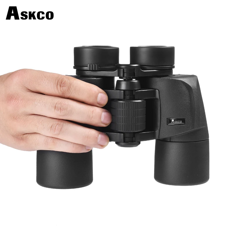 Askco военный HD 8x40 Бинокль Профессиональный охотничий телескоп зум высокого качества видение без инфракрасный окуляр черный
