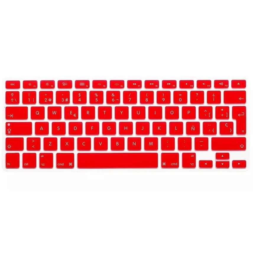 Евро ЕС ESP испанская клавиатура чехол для Macbook Air Pro Retina 13 15 силиконовая протектор