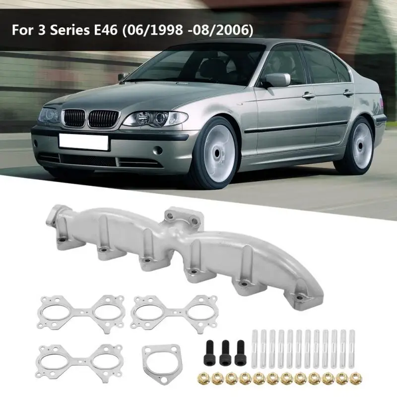 1 комплект Автомобильный выпускной коллектор для BMW E46 E39 E60 E61 E38 E65 E83 E53 3 5 7 X3 X5