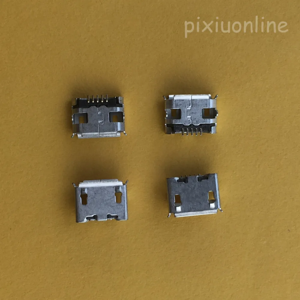 10 шт. G27Y микро USB 5pin гнездовой разъем OX Horn вьющийся рот для зарядки хвоста быстрая