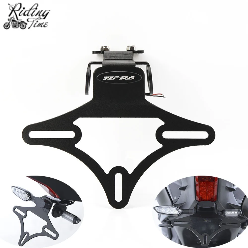 Держатель номерного знака для YAMAHA YZF R6 YZFR6 2017 2018 2019 кронштейн мотоцикла Tidy Fender