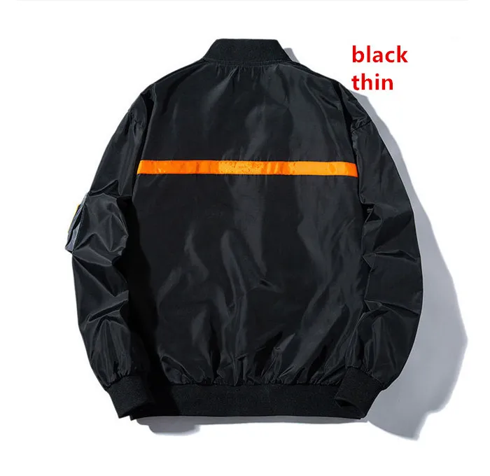 Black Thin BDLJ куртка - Цвет: Black Thin